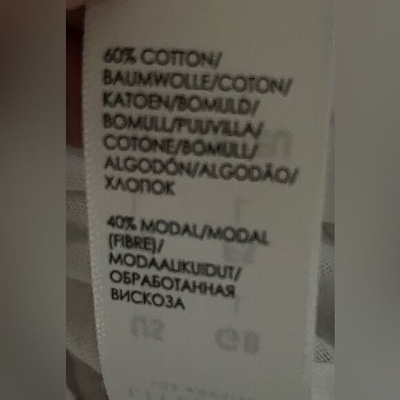 Liverpool Gathered Short Sleeve Knit Tee White Size XL NWT - Picture 7 of 7